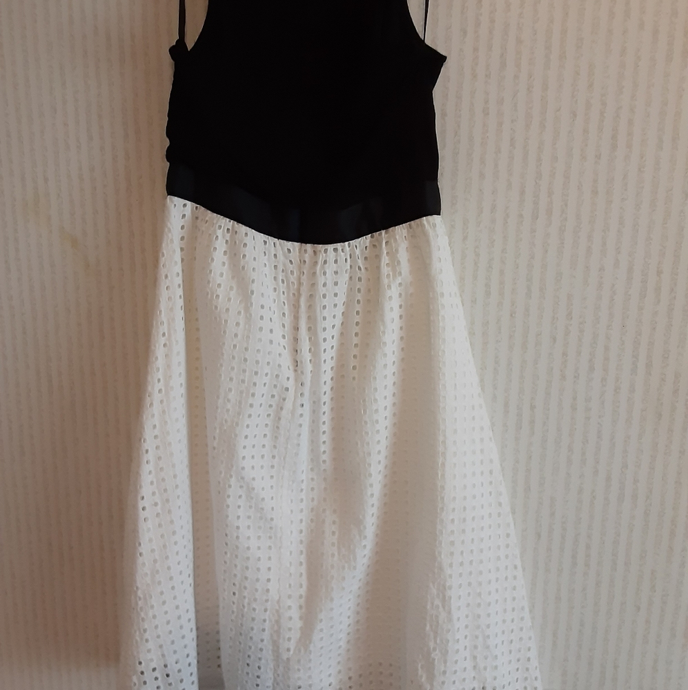 Black and white dress